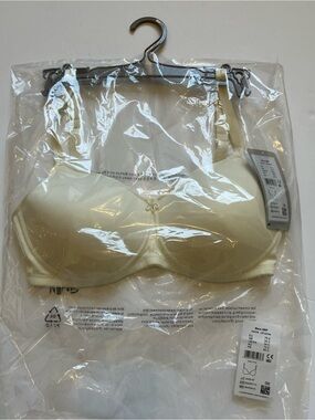 AMOENA MARA PADDED WIRE-FREE MASTECTOMY BRA # 44534 | OFF-WHITE | 34C | NEW